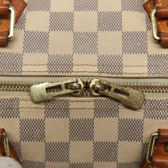 LOUIS VUITTON Damier Azur Speedy Bandouliere 30 Bag 2way N41052 LV Auth 130986 - Picture 12 of 16